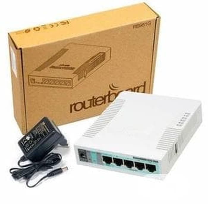 ROUTERBOARD MIKROTIK RB-951UI 2HND (5x LAN 10/100)