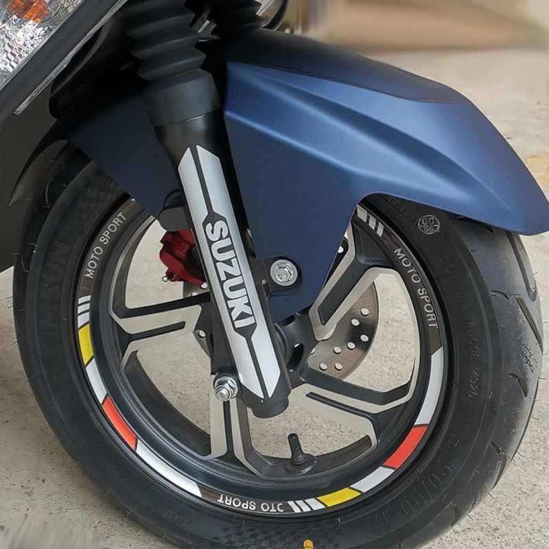 Stiker Reflektif Shock Absorber Untuk Suzuki Skuter Motor