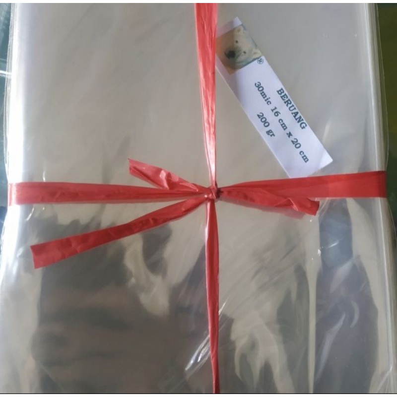 Plastik kantong opp tanpa lem kilo