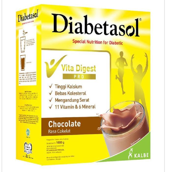 

Diabetasol Coklat 1000Gr