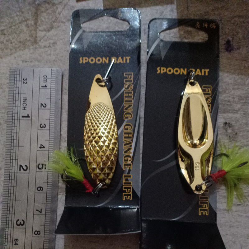 spoon bait 15gram dan 10gram