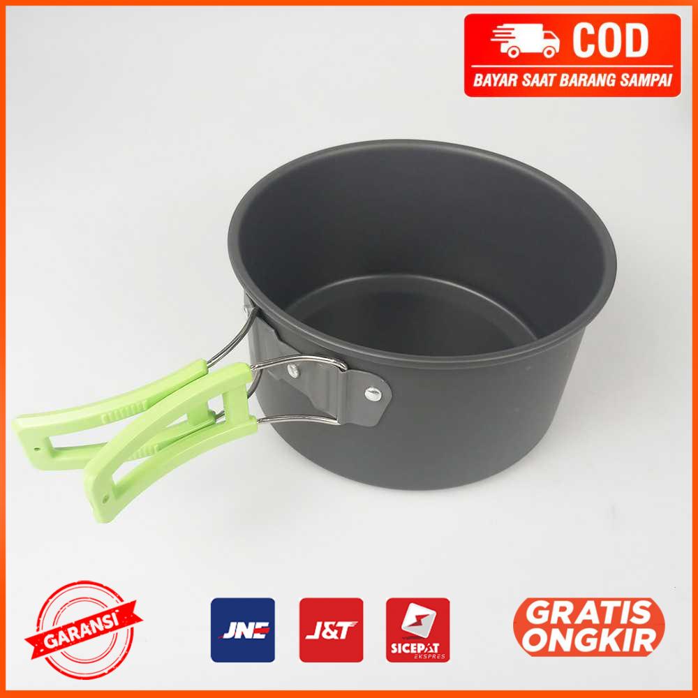 Panci Masak Cooking Set Camping Outdoor 3 PCS