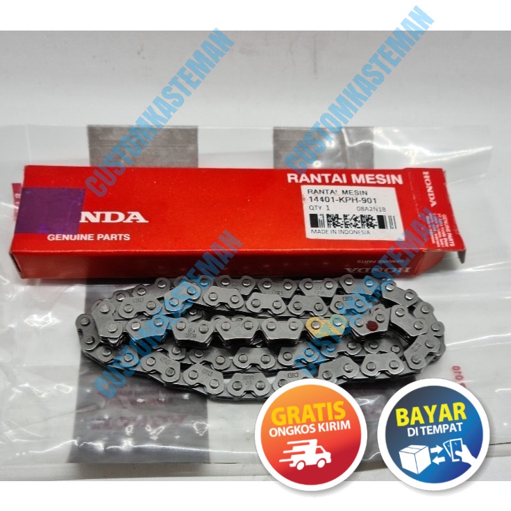 RANTAI KETENG KARISMA - SUPRA X 125 - SUPRA X 125 FI - KIRANA RANTAI MESIN / KAMPRAT