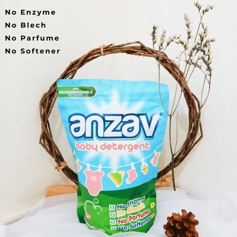 Anzav Deterjen bubuk clodi 500gram cocok tuk kulit bayi sensitif newborn