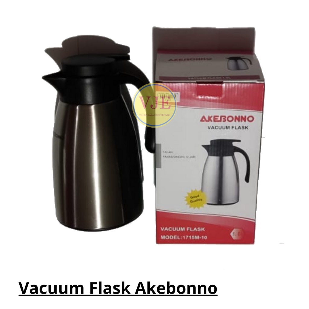 Akebonno Vacuum Flask 1 Liter Thermos Air Panas Akebonno 1715M - 10