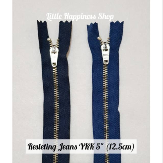 Resleting Jeans YKK 5" per Pak (5 lusin)