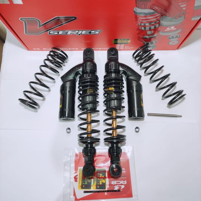 SHOCK SHOCKBREAKER RCB VS SERIES BLACK SUPRA REVO BLADE TIGER RX-KING 320MM