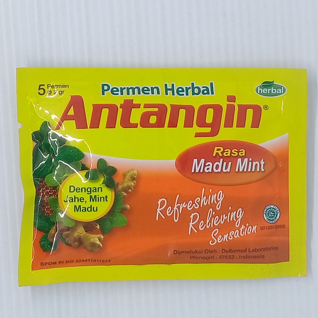 

Antangin Permen Herbal Rasa Madu isi 5 Permen