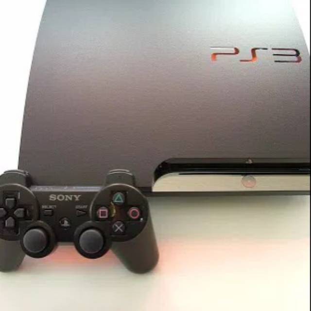 Ps3 Slim Hardisk 500GB seri 25xxx +Stik Wirelles+Fullgames