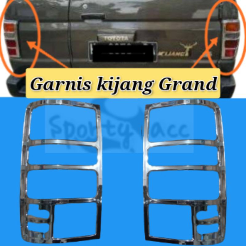 Garnis kijang grand chrome