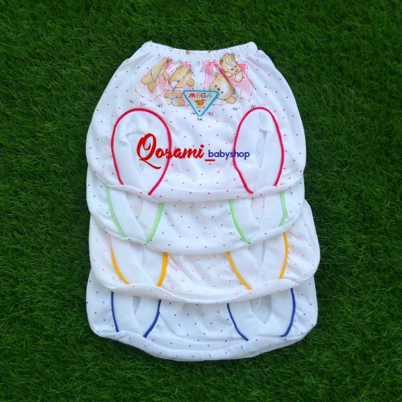 MEGA 6 pcs Celana Pop Bayi Murah Motif Volkadot SNI