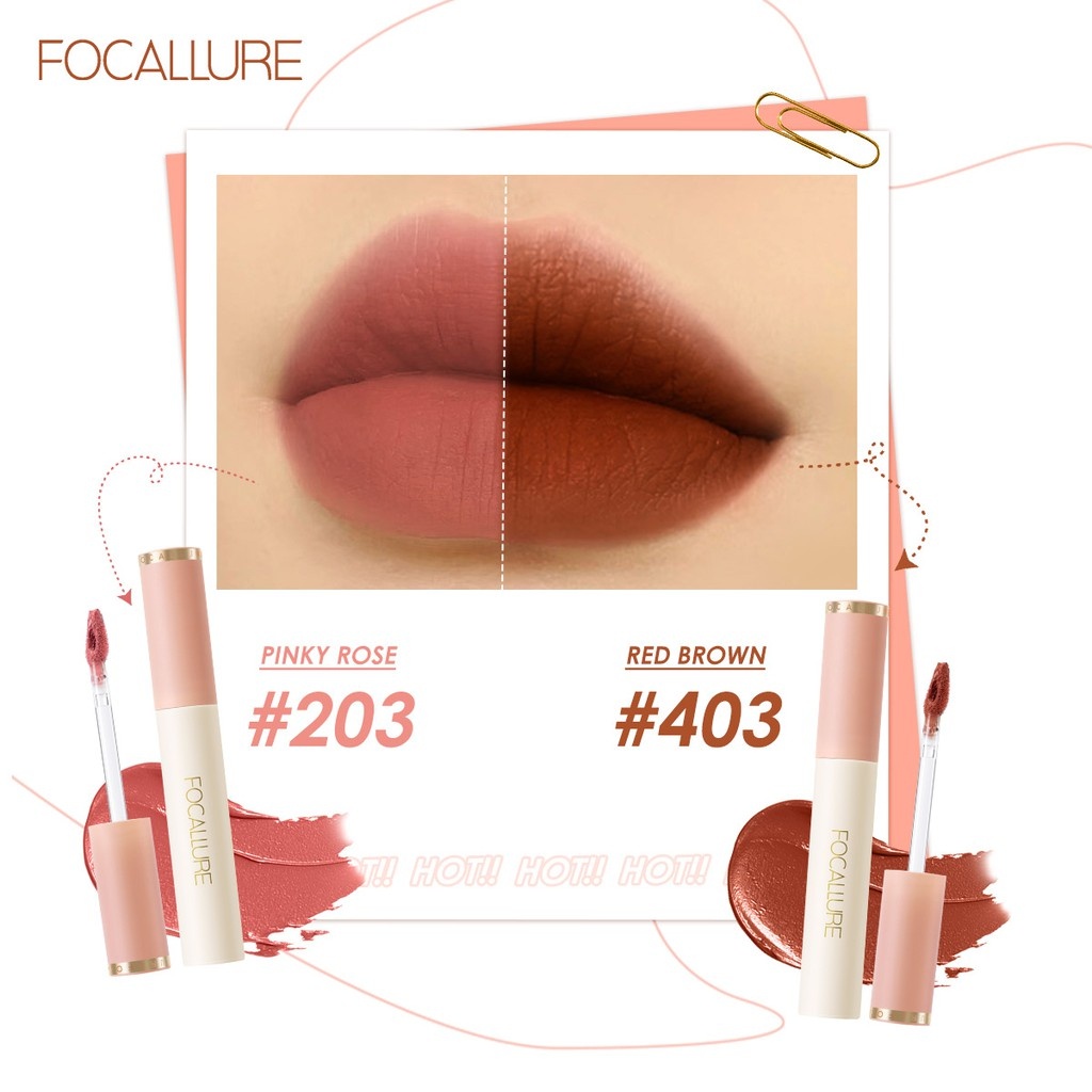 Focallure Super Smooth Silky Velvet Lipcream