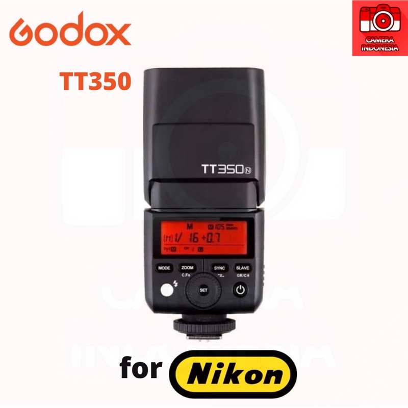 Flash Godox TT350 N TT-350 N TT350N TTL for Nikon Speedlite