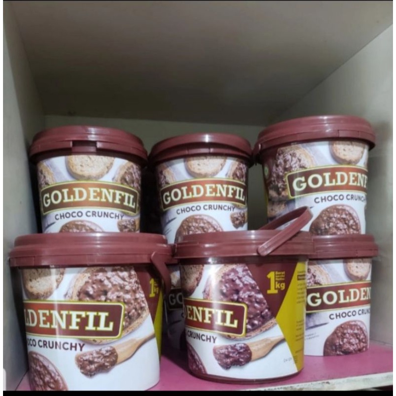 

Selai Goldenfill Coklat Cruncy ||Suplier Roti UMKM