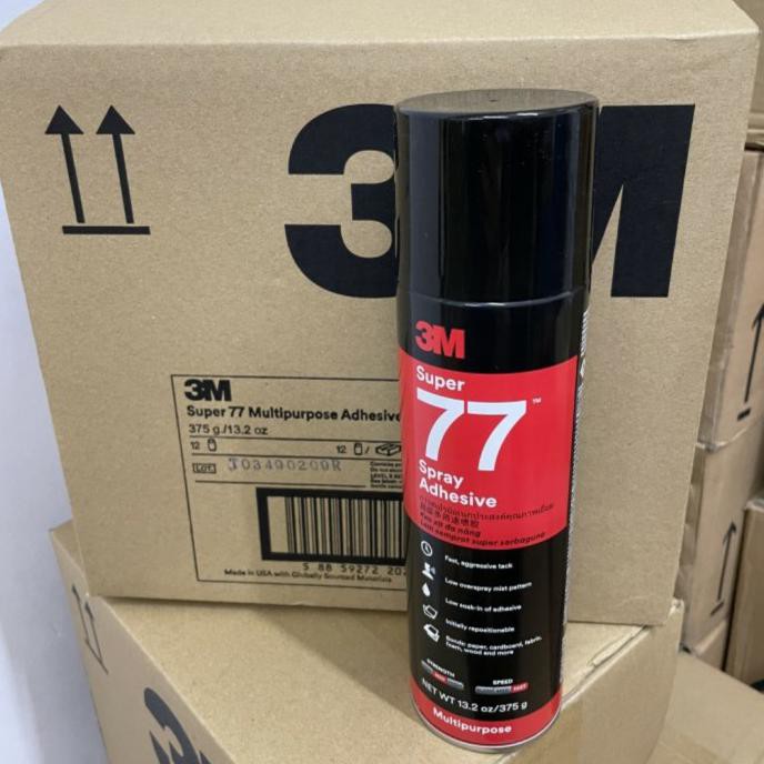 

Mantap Spray Super 77 / Scotch Super 77 / Lem Semprot 3M 1 Can Gilaa!!!