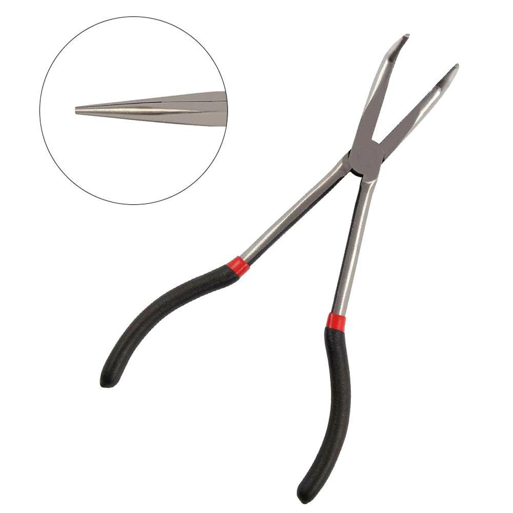 Solighter Tang Hidung Panjang 11 &quot;Multitool O-type Straight Needle Hardware