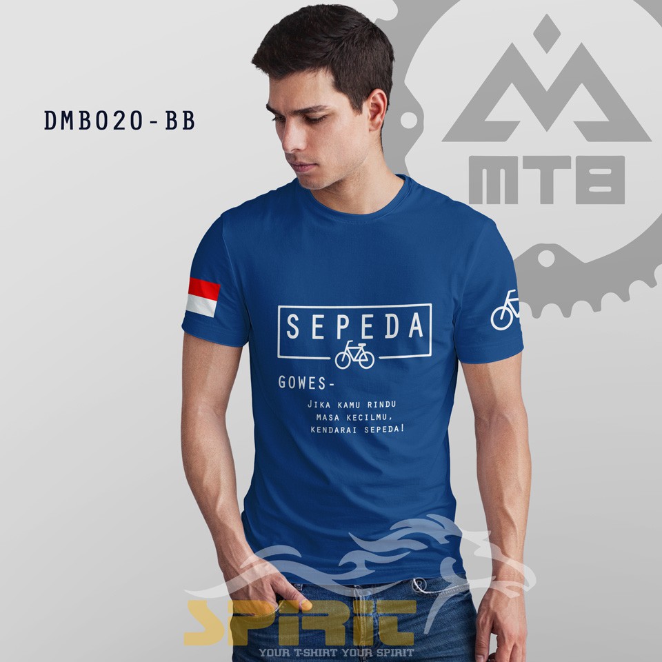 [GRATIS TAMBAH NAMA/LOGO] Kaos Gowes Baju Sepeda Pria Goes Sepedah Mtb Thrill Lengan Pendek Big Size