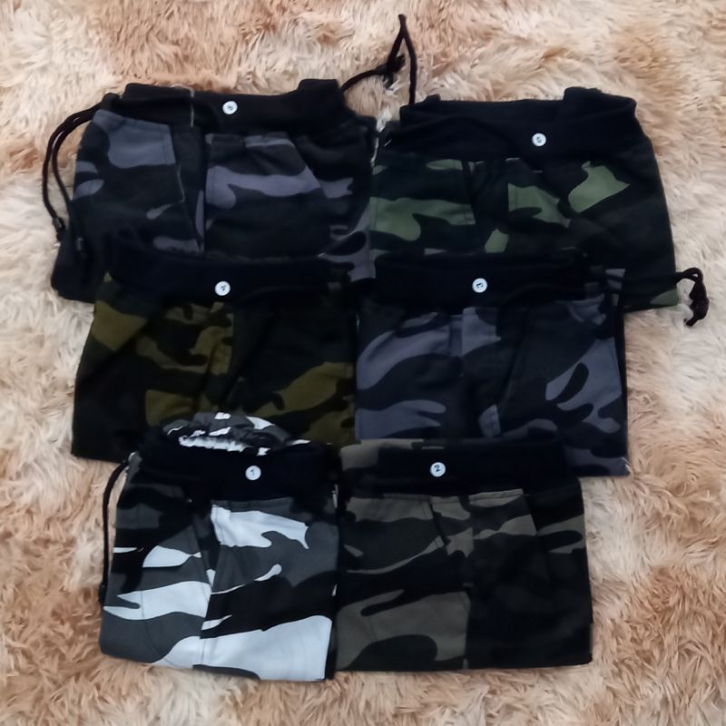 Celana Panjang Celana Joger Anak Army Loreng