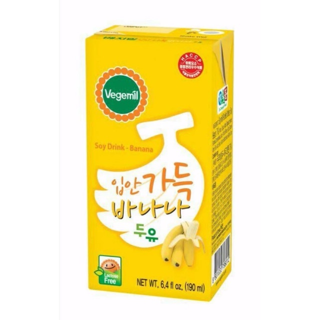 

VEGEMIL SOY BANANA MILK 190ml.