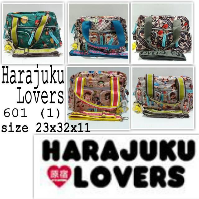 Tas Harajuku lovers slempang 2 in 1 601