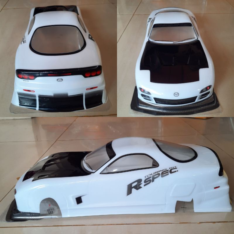 BODY RC CAR ONROAD 1/10 MAZDA RX 7