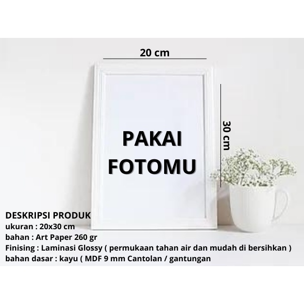 Jual POSTER KAYU CUSTOM HIASAN DINDING WALL DECOR POSTER CUSTOM