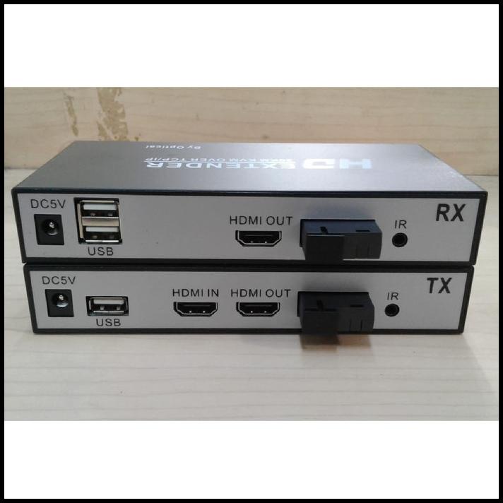 Hdmi Extender 20 Km Kvm Over Tcp/Ip Optical/Extender Hdmi 20 Km Kvm
