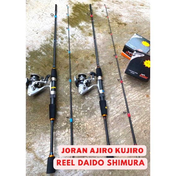 Paket Joran Pancing - Joran Murah - Joran Casting - Joran Kolam - Reel Daido Simura - Paket Joran + 