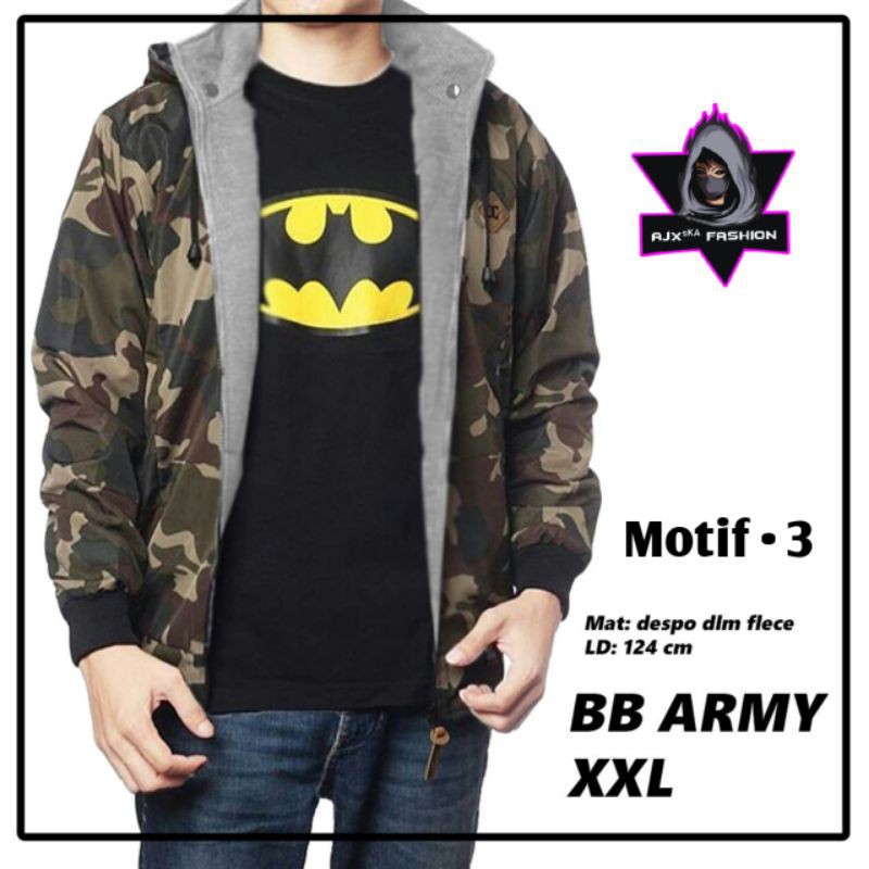BB DC ARMY / BOMBER ARMY / BOMBER TENTARA / BOMBER DORENG / BOMBER MOTIF / BOMBER MURAH / BOMBER