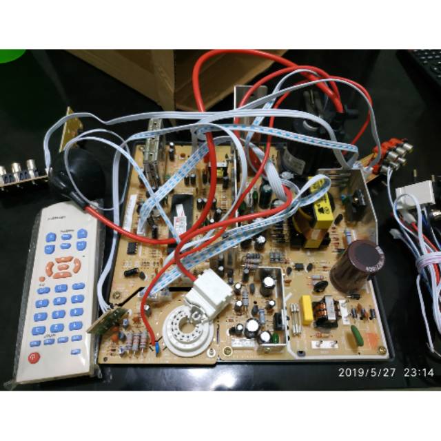 Mesin tv wcom 21 biasa