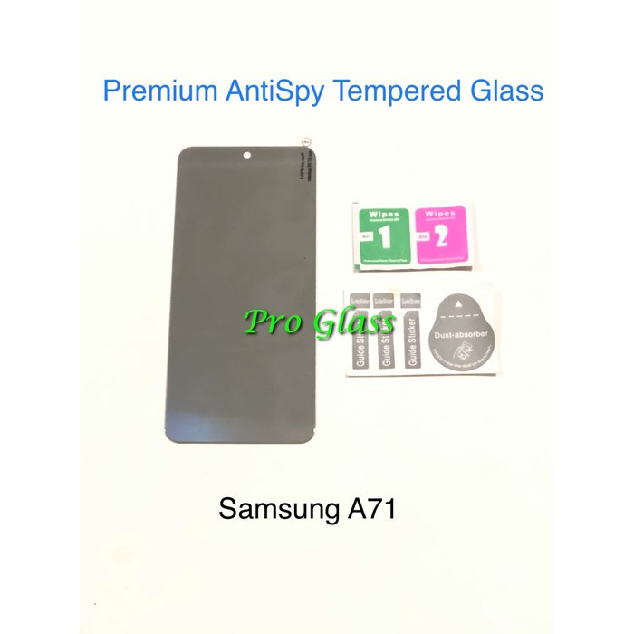 Samsung A51 / Samsung A71 Privacy Anti Spy / Antispy Premium Tempered Glass