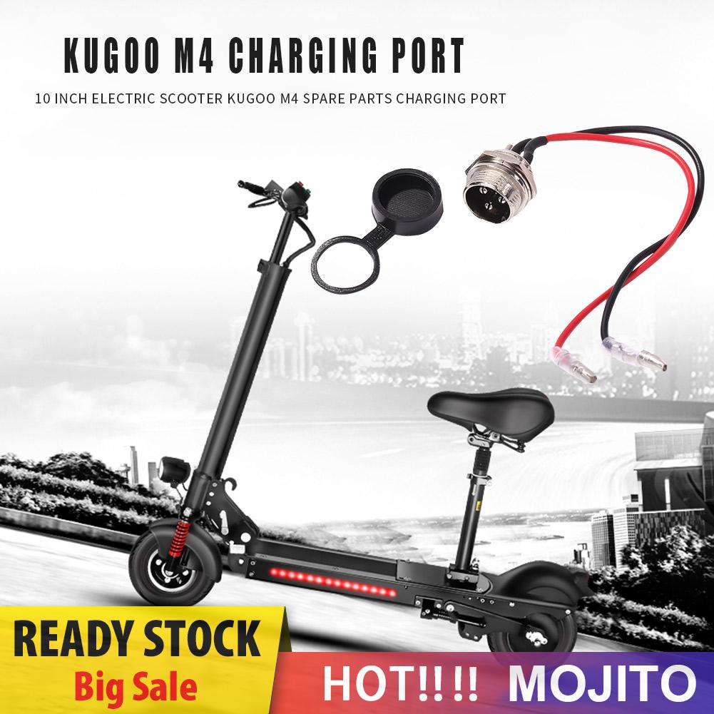 Power Charging Interface 10 &quot;Untuk Skuter Elektrik Kugoo M4 Kick Scooter