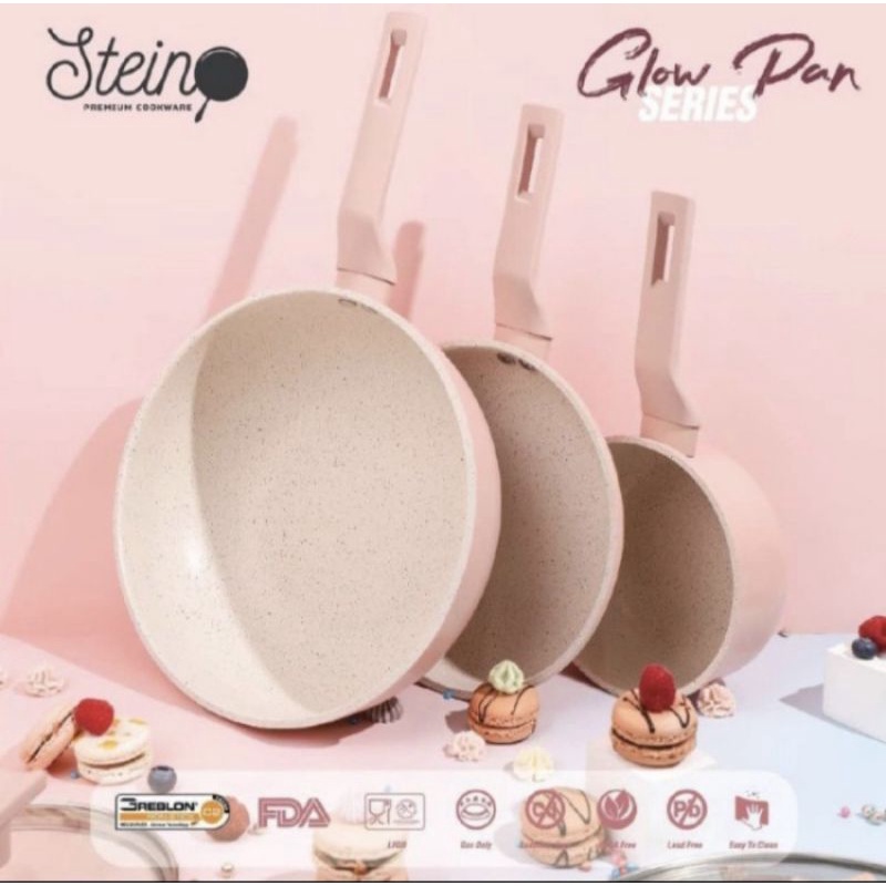 Panci set stein cookware glow pan