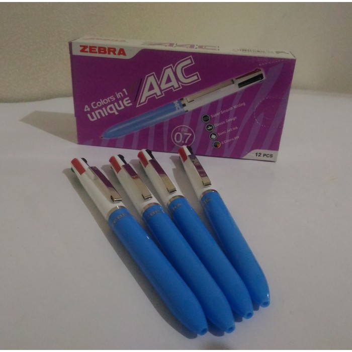 

Pulpen 4 Warna Zebra A4C