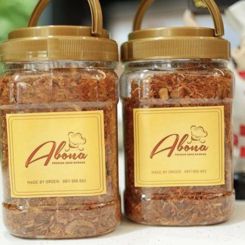 

Abona Abon Sapi Bawang Goreng Premium 350 Gram