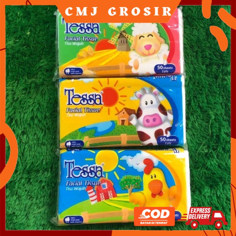 Jual TISSUE TESSA TRAVEL PACK 50 SHEET / Tissue Tessa Travel Pack 50