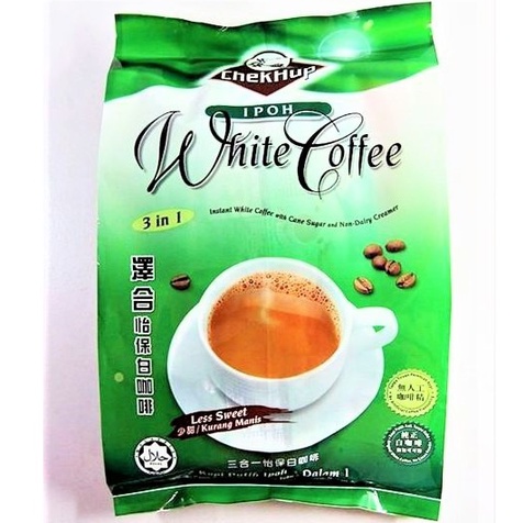 

Chekhup 3in1 White Coffee Less Sweet (15x35g) Chek hup