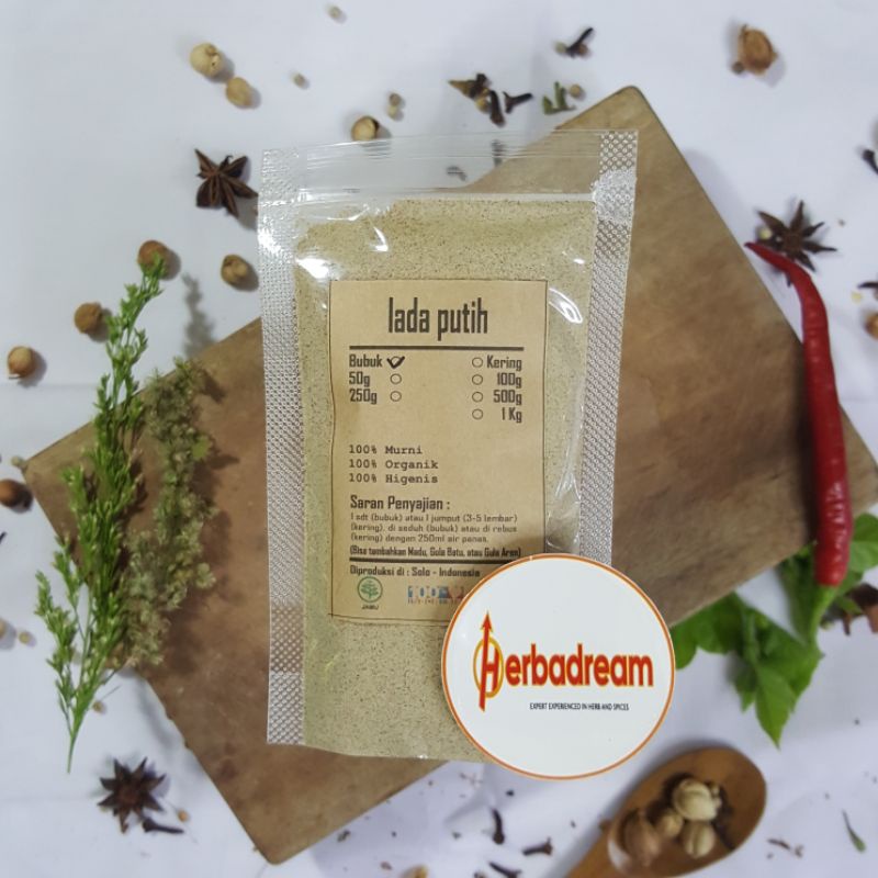 

100 GRAM BUBUK LADA PUTIH WHITE PEPPER SAHANG MERICA MERICO MRICO MRICA PETHAK PIPER NIGRUM BAI HUJIAO POWDER TEPUNG SERBUK