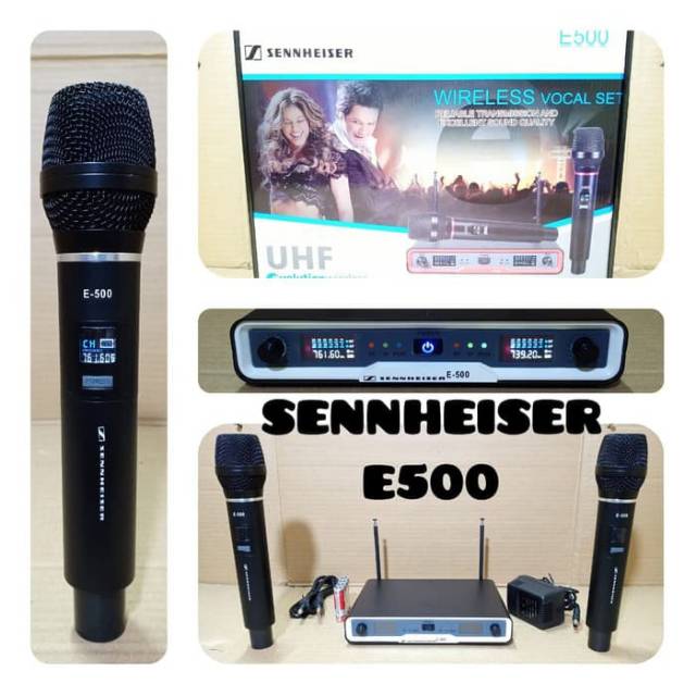 Mic sennheiser E-500