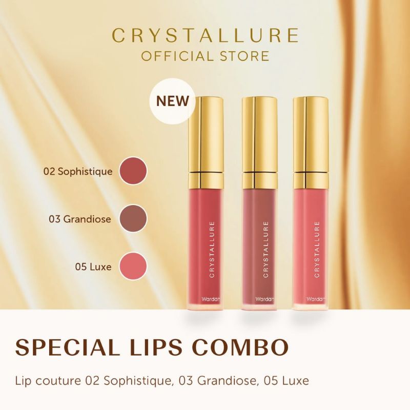 CRYSTALLURE PRECIOUS LIQUID LIP COUTURE