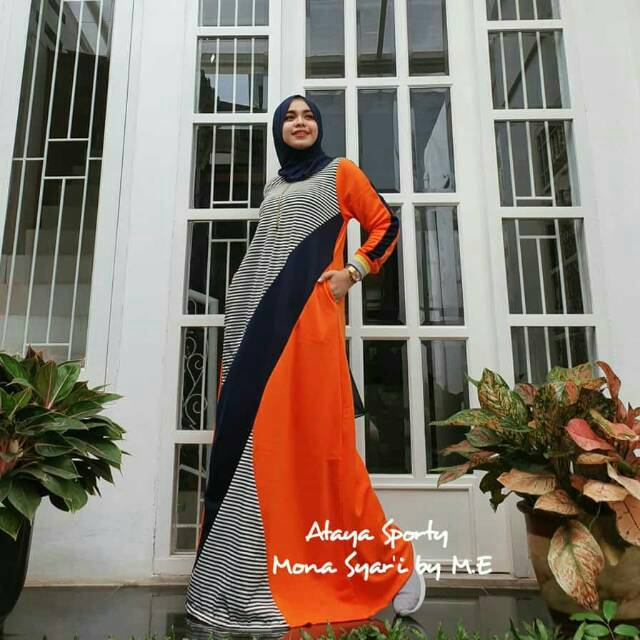 Ataya Sporty ORIGINAL Mona Syari By ME #GamisMonaSyariTerbaru #MonaSyariOroginal