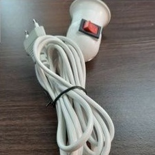 Fitting rumah lampu +kabel 2.5 m