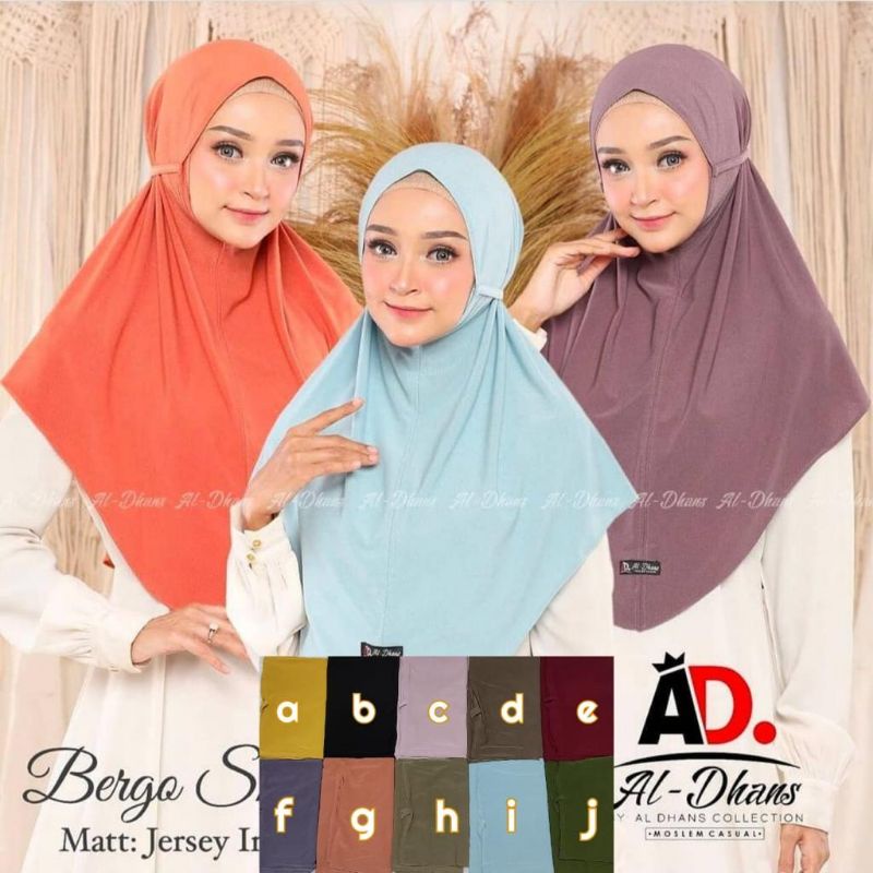 Hijab/Jilbab Bergo by Al_dhans