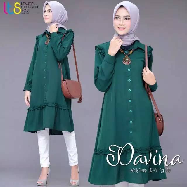 DAVINA TUNIK /TERBARU/TERMURAH