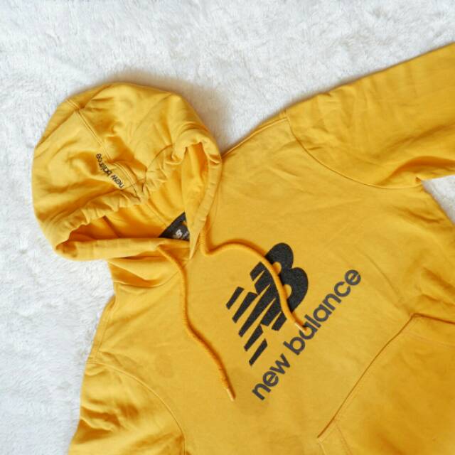 yellow new balance hoodie