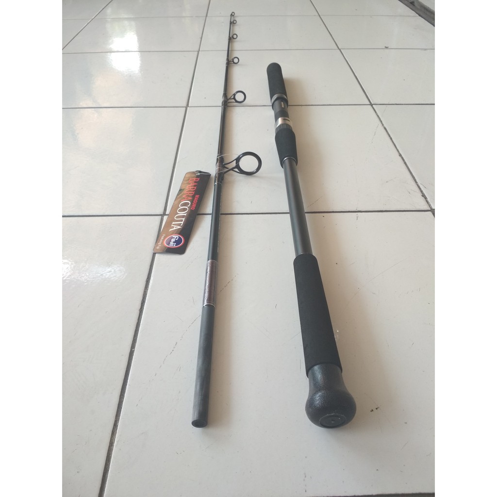 Joran Pancing Maguro Barracouta Fuji Guide Pe 1.5-4 Carbon Omah Pancing Shop