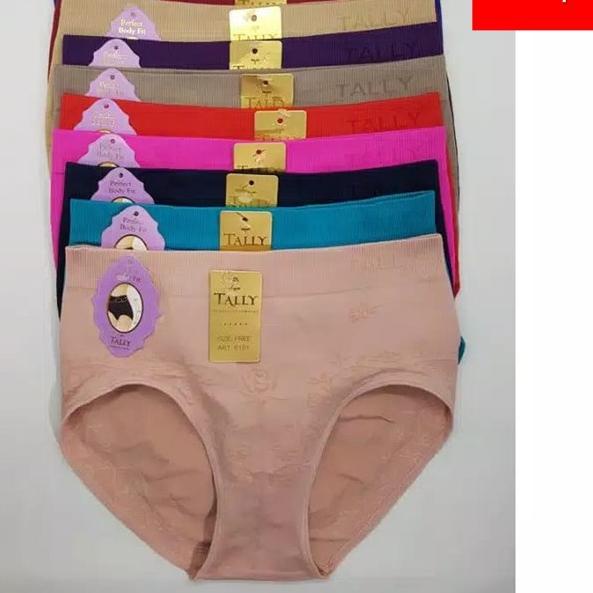 ➻ CD Tally 6151 / Celana Dalam Wanita Tally 6151 Original / Bahan Rajut ✺