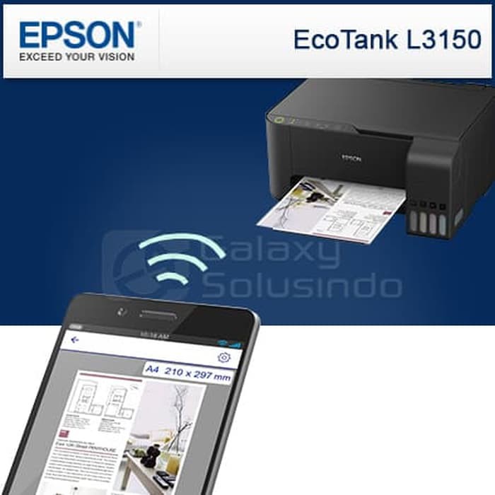 EPSON EcoTank L3150 WiFi All in One Ink Tank Printer