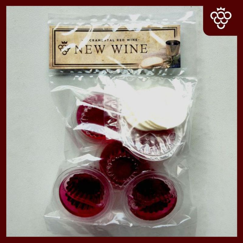 

Perjamuan Kudus Cup + Hosti - isi 5 Cup + Hosti