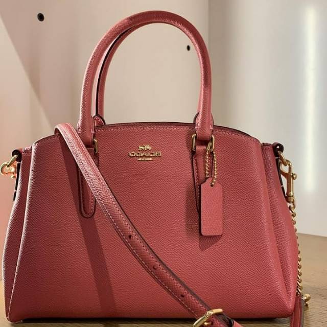 Tas Coach Mini Strawberry